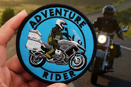 Adventure Biker Patch